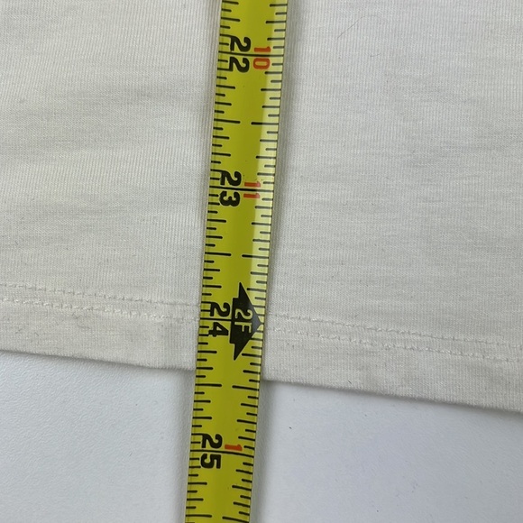 ANN Taylor Ivory T-shirt with Floral Appliques - Picture 7 of 8